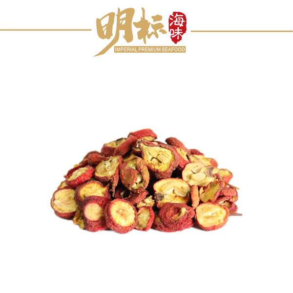  Premium Dried Hawthorn Slices Seedless 无耔山楂干500g/pkt
